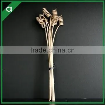 Wholesale Curled / Curly 30 Rattan Reed Diffuser Sticks 12" 3mm Replacement photo-2