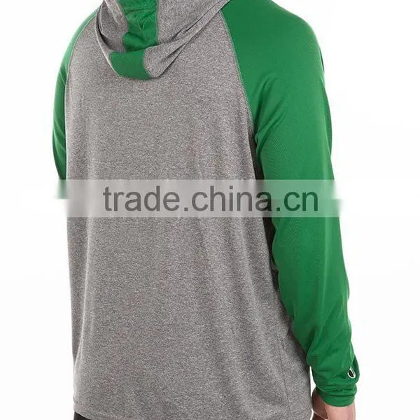 Latest Shirt Designs for Men Lightweight Hooded Performance Shirt T Shirt Wholesale China photo-3