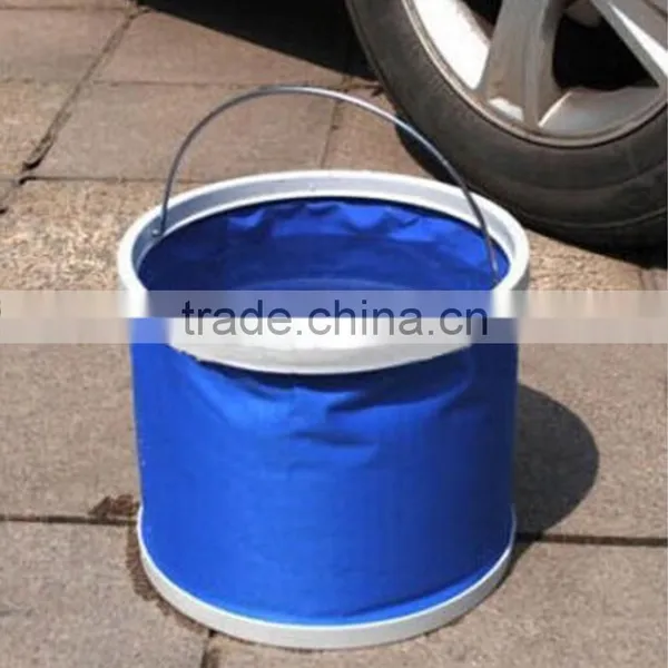 OEM Portable Foldaway Bucket 9L Folding Bucket Folding Water Bucket photo-5