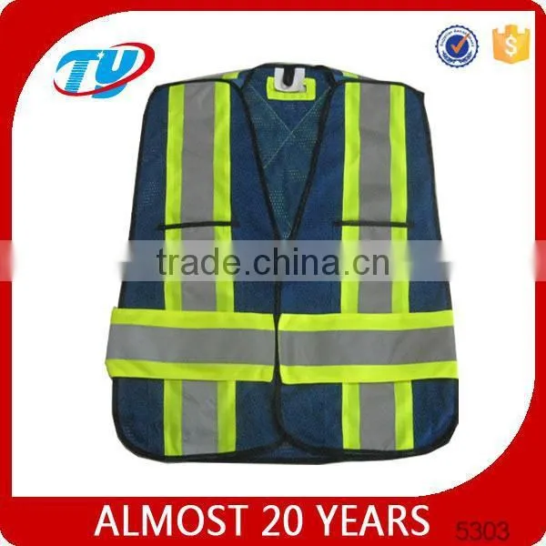 2017 Blue hi Vis Safety Vests EN20471 photo-4