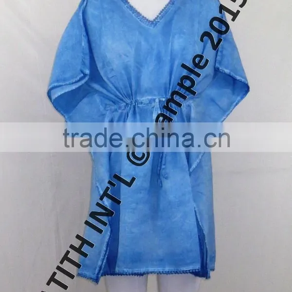 COTTON LADIES POCHO photo-4