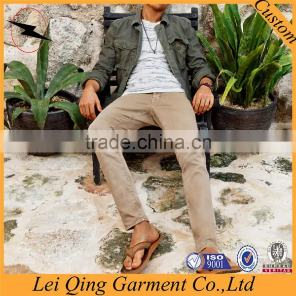 Mens 100% Cotton Skinny Jeans New Model Jeans Pants photo-5