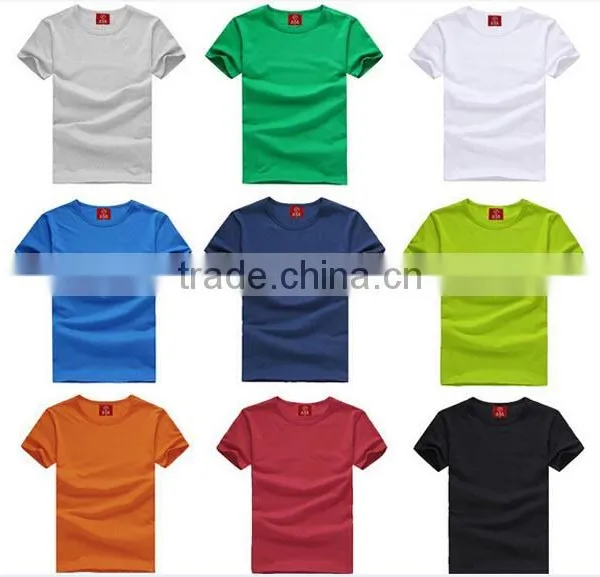Wholesale Solid Color Plain t Shirt Custom t Shirt 100% Cotton Election t Shirts photo-2