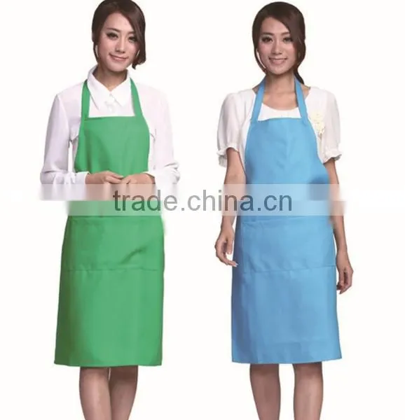 Colorful Fashion Custom Cheap Price Kitchen Linen Apron With Embroidery Logo photo-4