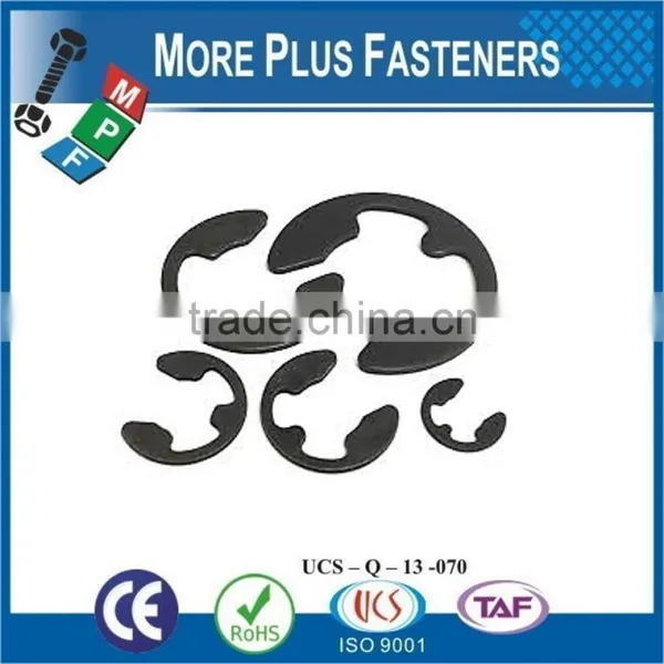 Made In Taiwan Metric Spindle Spring Steel Brass Metric E Clip photo-2