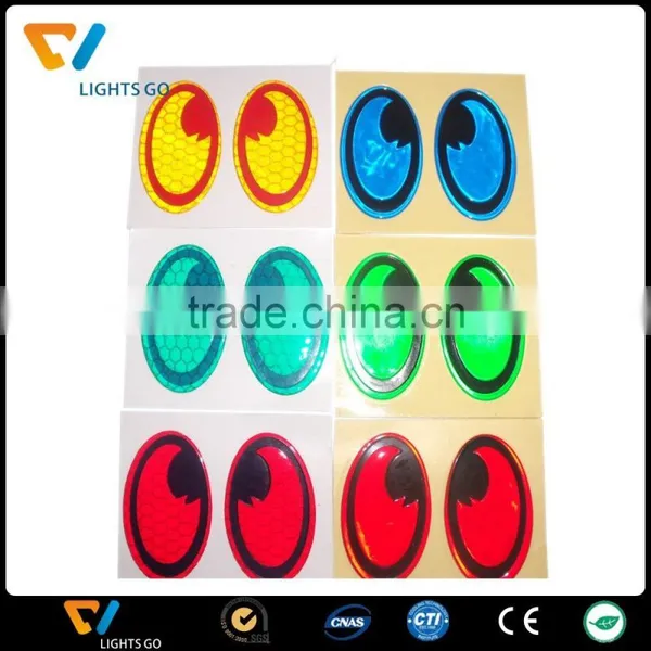 Colorful Fashionable 5d Home Decor PVC Wall / Truck Car Decoration Reflective Sticker photo-2