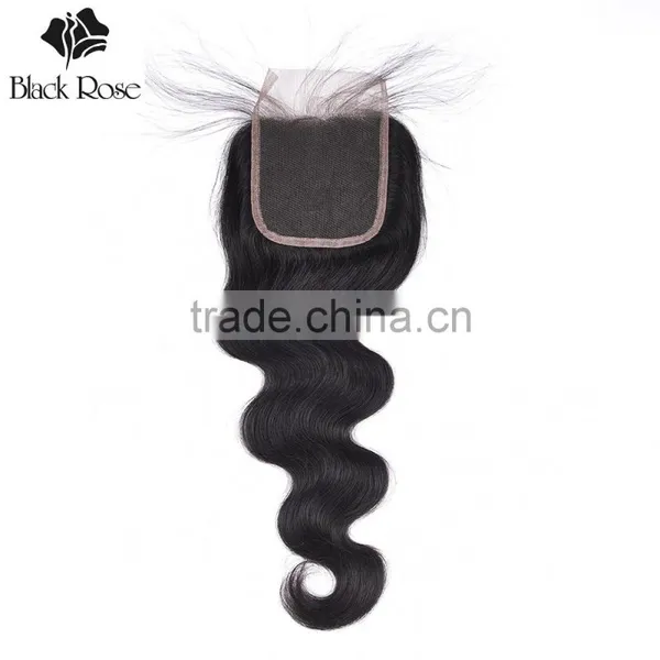 2017 Hot Selling Cheap Natural Color Free Parting Lace Closure photo-5