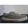 Light Coffee Steel Toe Cap Canvas Safety Shoes With Non-slip