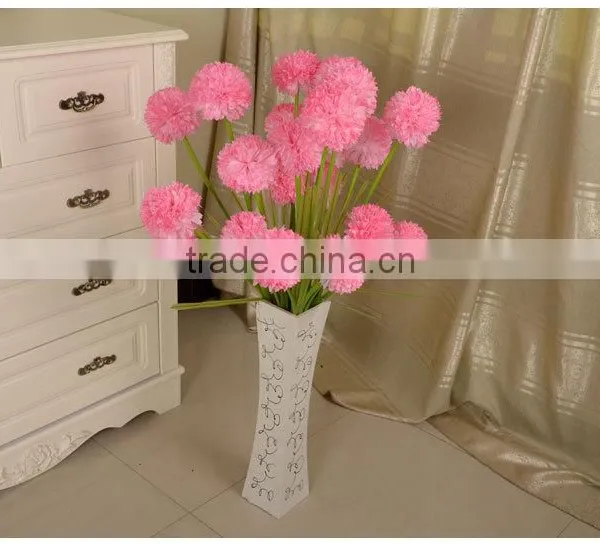 3 in One Lovely Decorative Artificial Silk Ball Flower photo-4