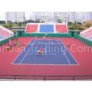 Customized Acrylic Outdoor Sport Court Flooring For Badminton Court