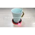 Programmable Sound Module Melody Flashing Cup Coaster For Holiday Gifts