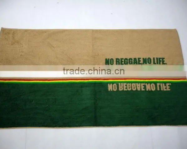100 Cotton Jacquard Gym Towel photo-3