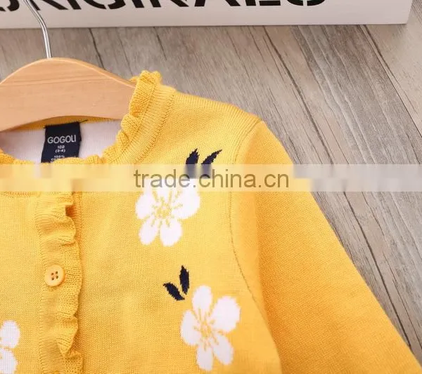 Kids Clothing Child Girls Design Sweater photo-6