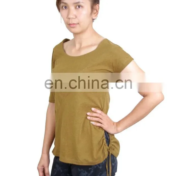 Lofbaz Women's Stylish Hollow Out Back Tops T-shirts photo-4