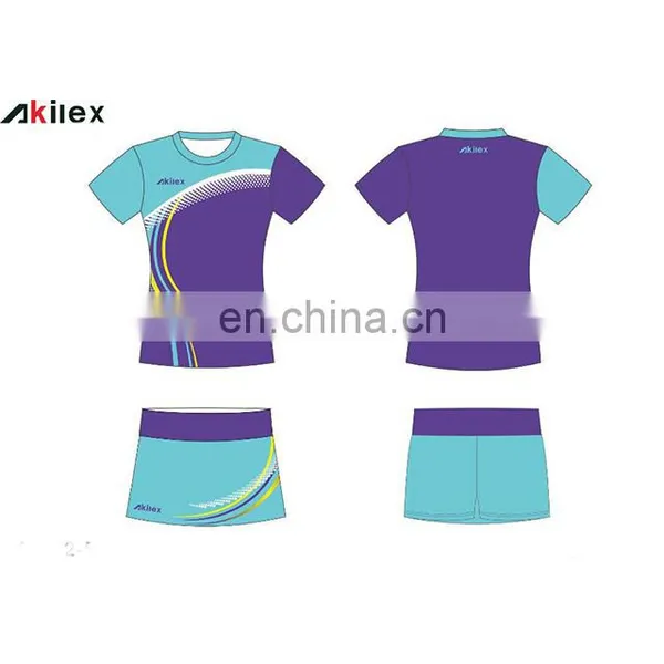 New Style Sublimation Badminton Jersey With Free Design