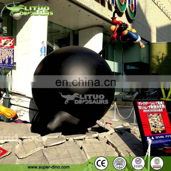 City Landscape Decoration Cartoon Comic Frp Figures photo-2