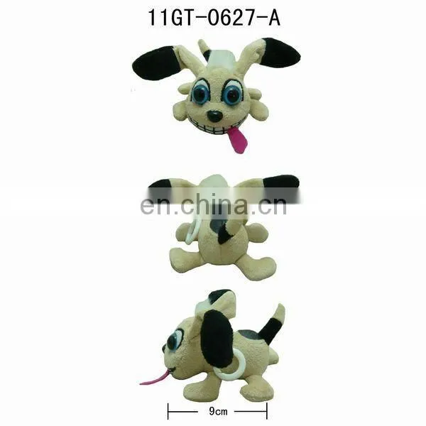 Cute! Plush Dog Keychain,live Animal Key Rings for Sale