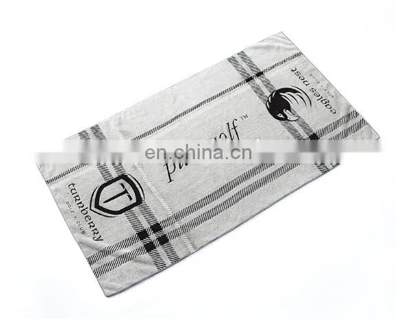 Wholesaler Customized Printed Microfiber Soft New Promotional Polyester Cotton Beach Towels photo-2