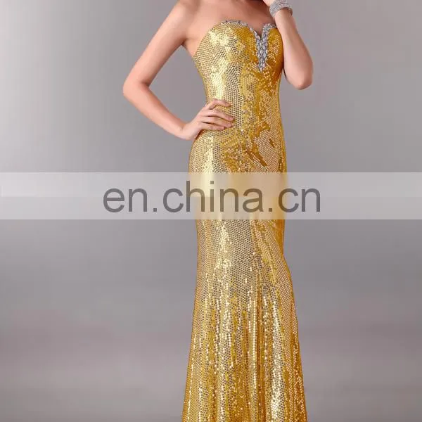 Grace Karin Sexy Shinning Sequins Sleeveless Long Floor Length Prom Party Gown Evening Dresses CL2531-1 photo-2