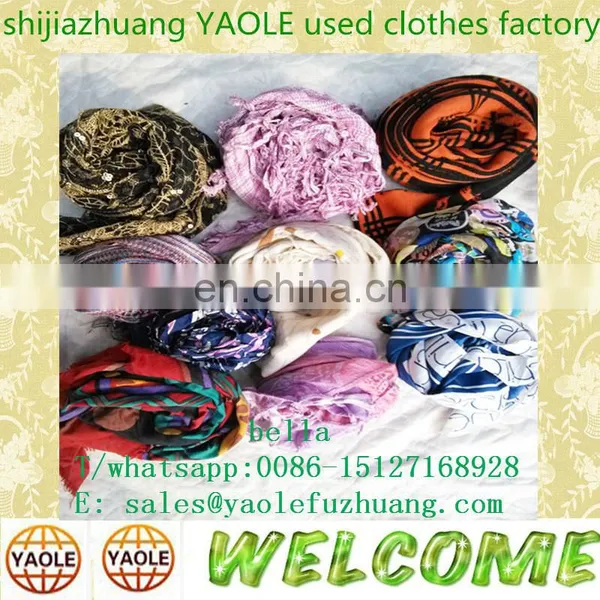 Used Clothing Shoes and Bags, Bales Used-clothing, Used Scarves