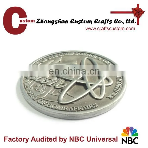 Custom 3D Antique Military Challenge Coin photo-3