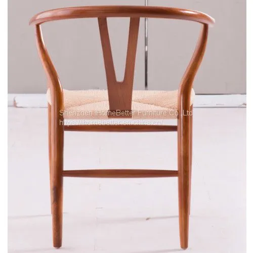 Solid Wood Western Hotel Restaurant Cafe Club Leisure Chair photo-3