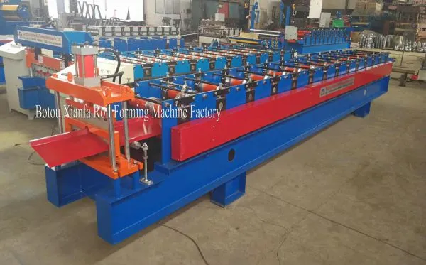 Metal Steel Ridge Cap Panel Machine photo-2