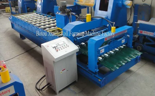 Steel Tile Roofing Roll Forming Machine