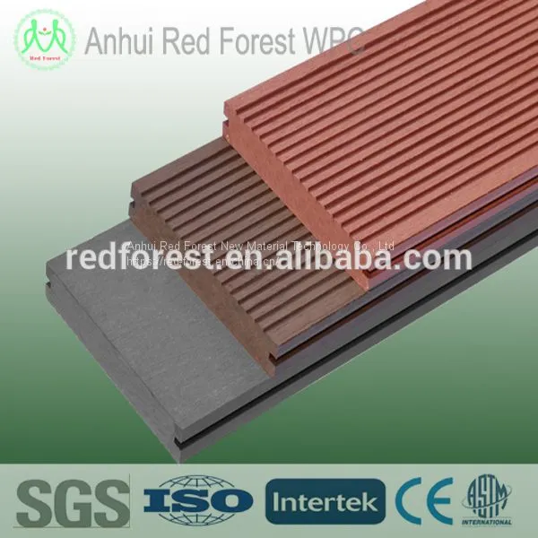Bpc Bamboo Plastic Composite Decking Flooring photo-2