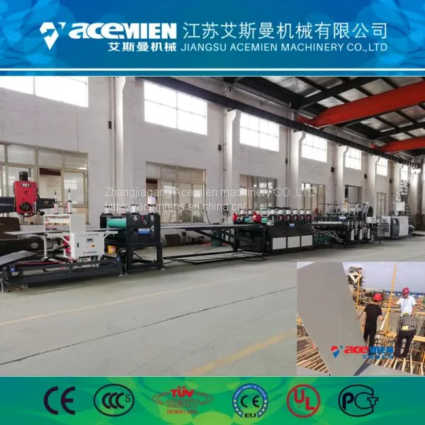 PP PE Plastic Building Formwork Extruder Machine photo-3