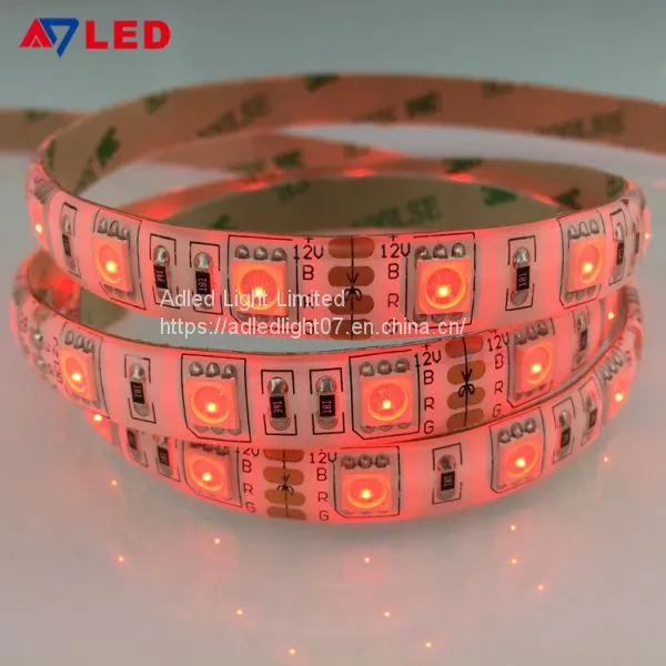 New Smd505 14.4W/m Double Side Copperplate Design Rgb Led Strip Lights 24V for Linear Lighting photo-3