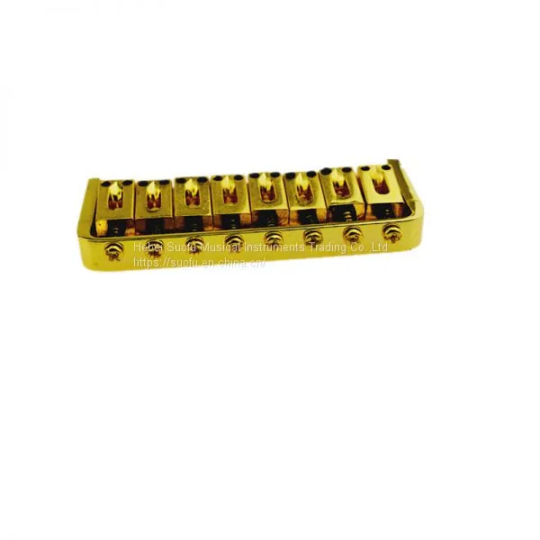 Wholesale Tune-o-Matic Guitar Bridge,High Grade Gold Color Ball Type L P Electric Guitar Bridge and Tailpiece photo-4