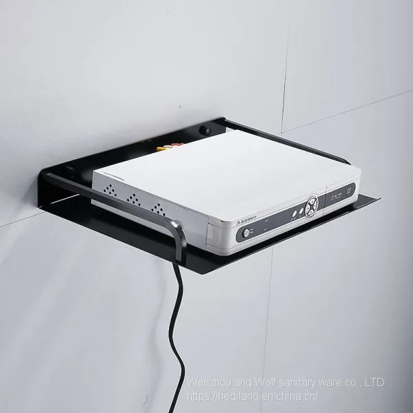 Shelf Bracket Wall Mounted TV Set Top Box Shelf photo-2