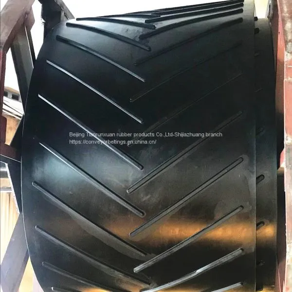 Chevron Cleated Rubber Conveyor Belt photo-5