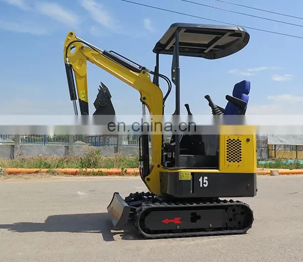 1.5ton Small Mini Excavator Attachments Bucket With Noise Reduction Vertical 3-cycle Liquid Cooled Diesel Engine 3TNV7 photo-7