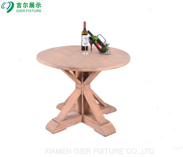 Antique Decorative Home Furniture Vintage Rustic Recycled Wooden Dining Table
