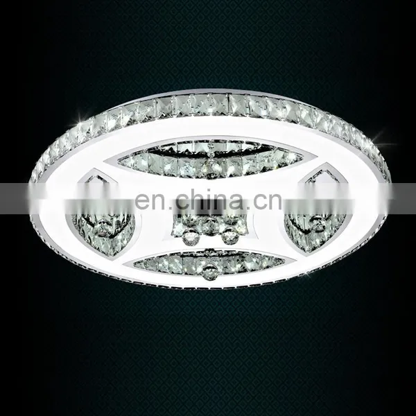 Led Ceiling Lamp Fashion Crystal Ceiling Lamp Stainless Steel Creative Led Lightings photo-3