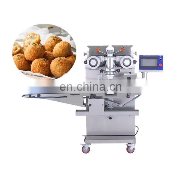 Gold Supplier Auto Encrusting Machine Date Bar Cookies Maker Biscuit Making Machine photo-3