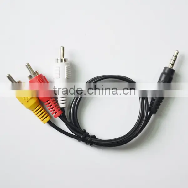 Audio & Video Application 3 Way 3.5mm Splitter Cable 0.5m photo-4
