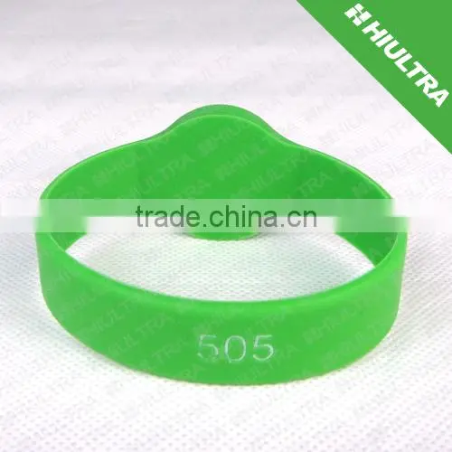New Product Cheap Ntag203 Waterproof Silicone Rfid Wristbands for Event Made in China photo-5