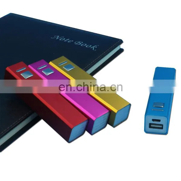 Super Mini Power Bank Lipstick 18650 Battery Power Bank Mini Metal Battery Power Bank Charger photo-2
