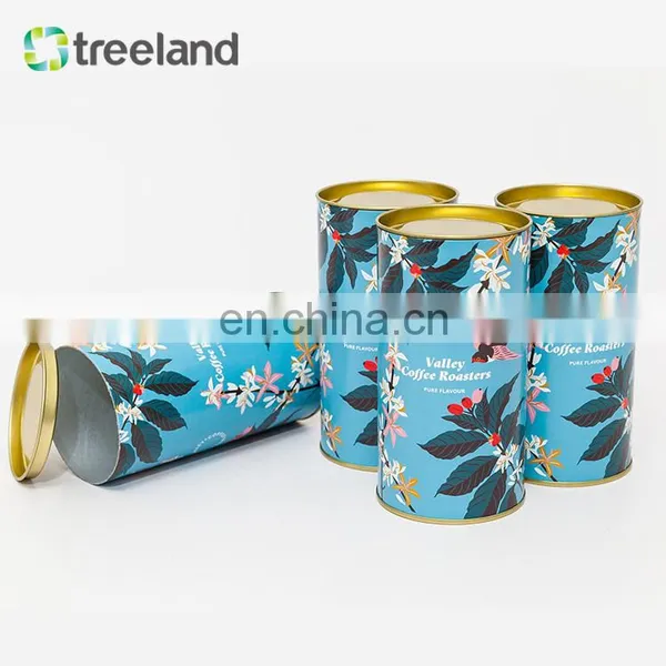 Coffee Cardboard Paper Tube Packaging Container photo-2