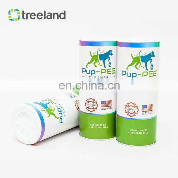 Custom Paper Can For Powder-related Product Cylinder Paper Canister With Shaker Lid Paper Tube Packaging With Custom Print photo-5