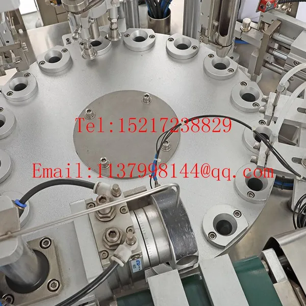 Hot Selling FOB Guangzhou Price Full Set Complete Automatic Bottle Liquid Perfume Filling Capping Packing Machine Line photo-3