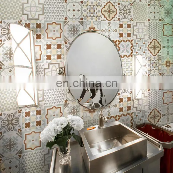 300x300 Nordic Bathroom Kitchen Balcony Retro Anti-slip Tiles photo-3