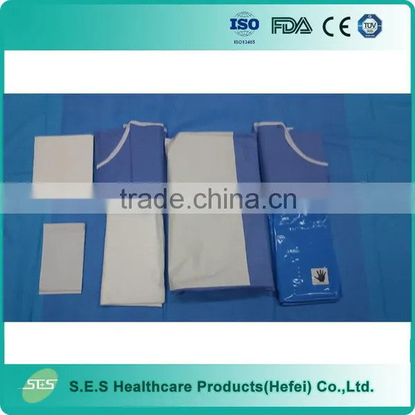 Factory Directly Price Sterile Surgical C Section Drape Pack