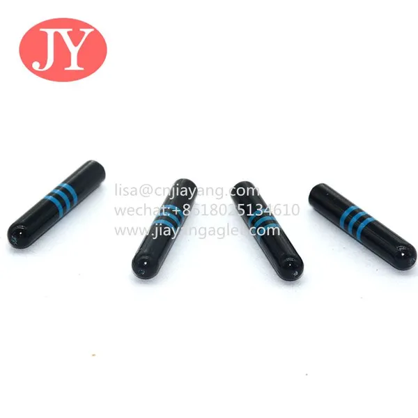 Black Transfer Blue Shoe String Plastic Aglet 25mm Length ABS Aglet Tips Shoelace Aglet Tipping photo-5