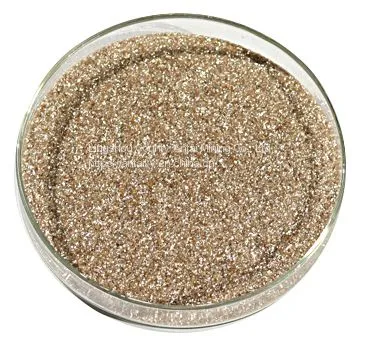 Natural Mica Flakes Calcined Gold Mica Flakes Gold for Epoxy Floor Coating photo-4
