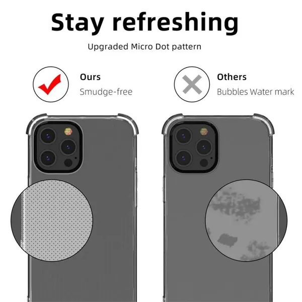 Ultra-Thin Fingerprint Resistant Shockproof TPU Shell Cases For IPhone 6 7 8 Plus X Xr 11 12 13 14 Pro Max Mini photo-4