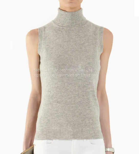 Women Lightweight Cashmere Sweater for Henley Collar 100% Cashmere Crewneck Knitwear photo-2